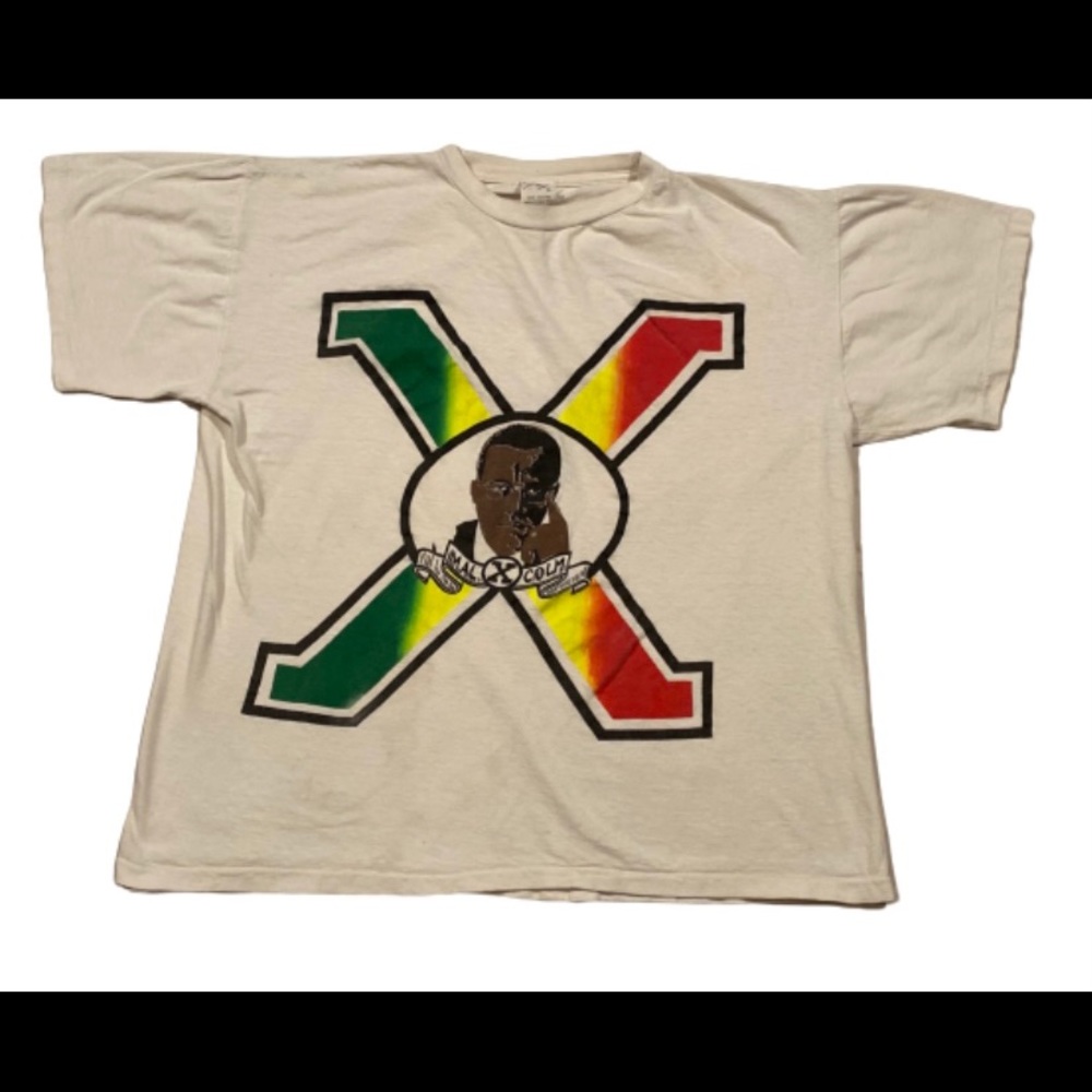 Vintage Malcom X t shirt size XL single stitch